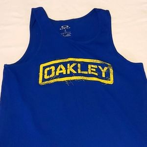 2 for $25 Oakley Royal Blue And Yellow Tank Sized Small